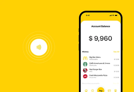 Mobile payments app concept